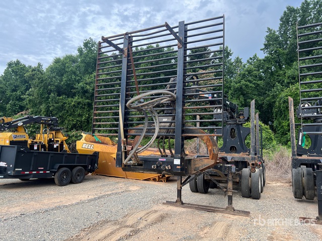 2018 Pitts 26 ft Tri/A Log Trailer