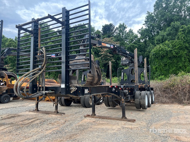 2019 Pitts 26 ft Tri/A Log Trailer