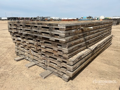 Quantity of (10) 8 ft x 14 ft Access Mats