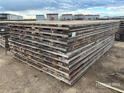 Quantity of (10) 8 ft x 14 ft Access Mats