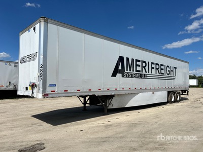 2018 Stoughton ZPVW-535T-S-C-AR 53 ft x 102 in T/A Remolque de furgoneta