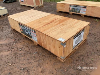 StanForge MS1320B 13 ft x 20 ft Metal Garage Shed (Unused)