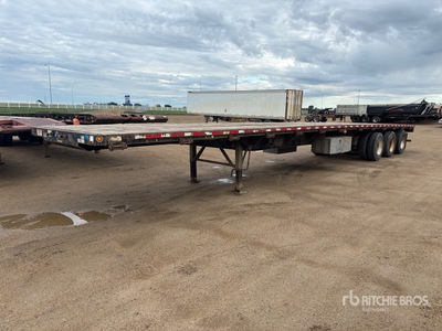 2015 Fontaine 53 ft Tri/A Flatbed Trailer