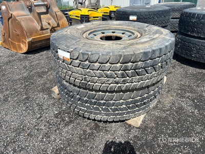 Quantity of (2) Michelin 445/95R25 Pneus - Fits All Terrain Crane