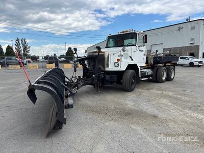 1992 Autocar 6x4 Snow Plow Truck