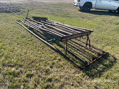 Quantity of (3) 10 ft x 4 ft Steel Livestock Gate