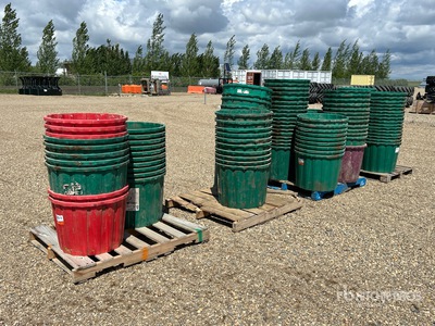 Quantity of (123) Plastic Feed Tubs