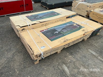2026 KJ K3325G Double Garage Metal Szopa (Unused)