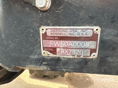 2023 Kioti RX7320PC tractor utilitario