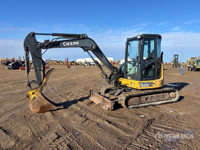 2013 John Deere 50G Mini Excavadora