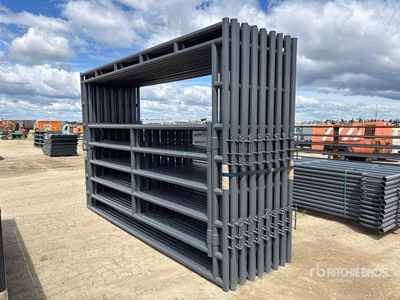 Quantity of (16) BYT MGFRMGTE120 12 ft Magnum Frame Portail pour bétail