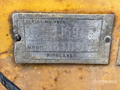 1976 Cat 561D Pipelayer