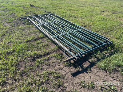 Quantity of (4) 10 ft x 5 ft Livestock Panel