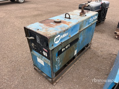 1998 Miller Big 40G 300 A Skid-Mounted Engine Driven Welder (Inoperable)