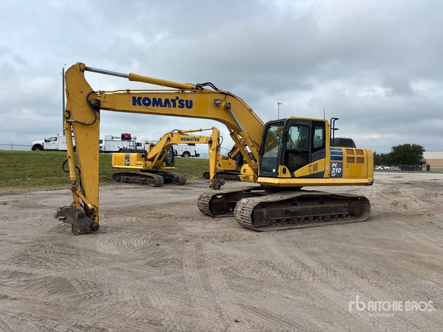 2012 Komatsu PC210LC-10 Tracked Excavator