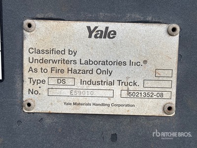 Yale 7000 lb Cushion Tire フォークリフト