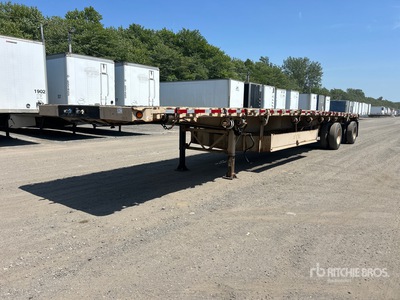 1995 Manac 48 ft T/A Flatbed Trailer