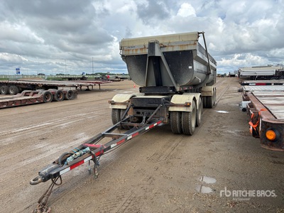 2014 Arne's 26 ft Quad/A End Dump Trailer
