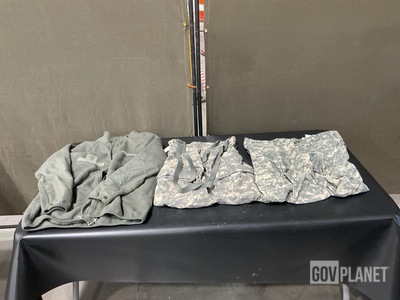 (7) Parka Liners, (27) Pairs of Cold Weather Trousers & Assorted Items