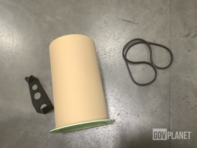 (83) V-Belts, (5) Seal Retainers, (1) Mounting Brackets & Assorted Items