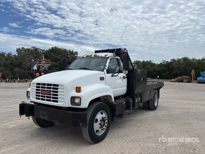 2000 GMC C7 4x2 Flatbed Truck
