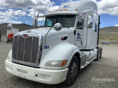 2013 Peterbilt 386 6x4 T/A Sleeper Truck Tractor