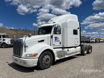 2013 Peterbilt 386 6x4 Cabeza Tractora Cabina Dormitorio