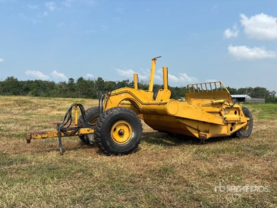Cat 60 4 Tire Hydraulic Pull Scraper