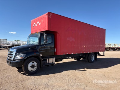2017 Hino 268 Van Truck