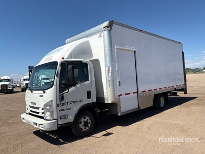 2016 Isuzu NPR 4x2 Moving Van Truck