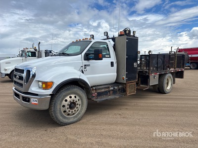 2007 Techno Crane 51STSM Knuckle Boom on 2012 Ford F-650 XLT 4x2 Boom Truck