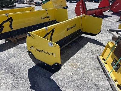 Snow Wolf UPTE-96 0 ft 98 in Snow Plow - Fits Skid Steer Loader