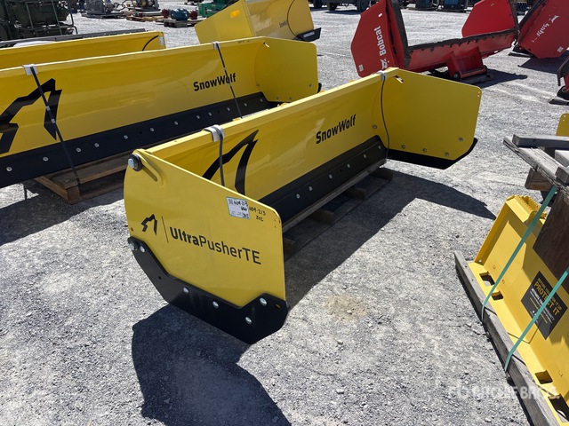 Snow Wolf UPTE-96 0 ft 98 in Snow Plow - Fits Skid Steer Loader
