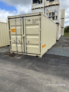 20 ft Double Door Contenedor de almacenamiento (Unused)