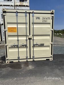 20 ft Double Door Storage Container (Unused)