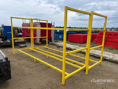 Quantity of (2) Two Tier Tire Rack