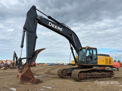 2007 John Deere 350D LC Rupsgraafmachine