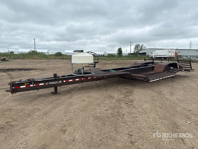 22 ft 13 ft wide. Sprühtransportanhänger