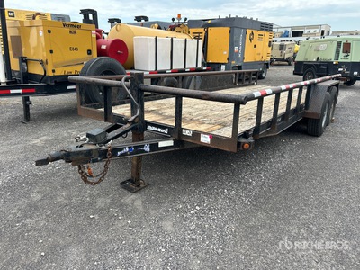 2012 Texas Bragg 20 ft T/A Utility Trailer