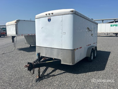 2019 Interstate 1714TA2 14 ft T/A Gesloten aanhangwagen