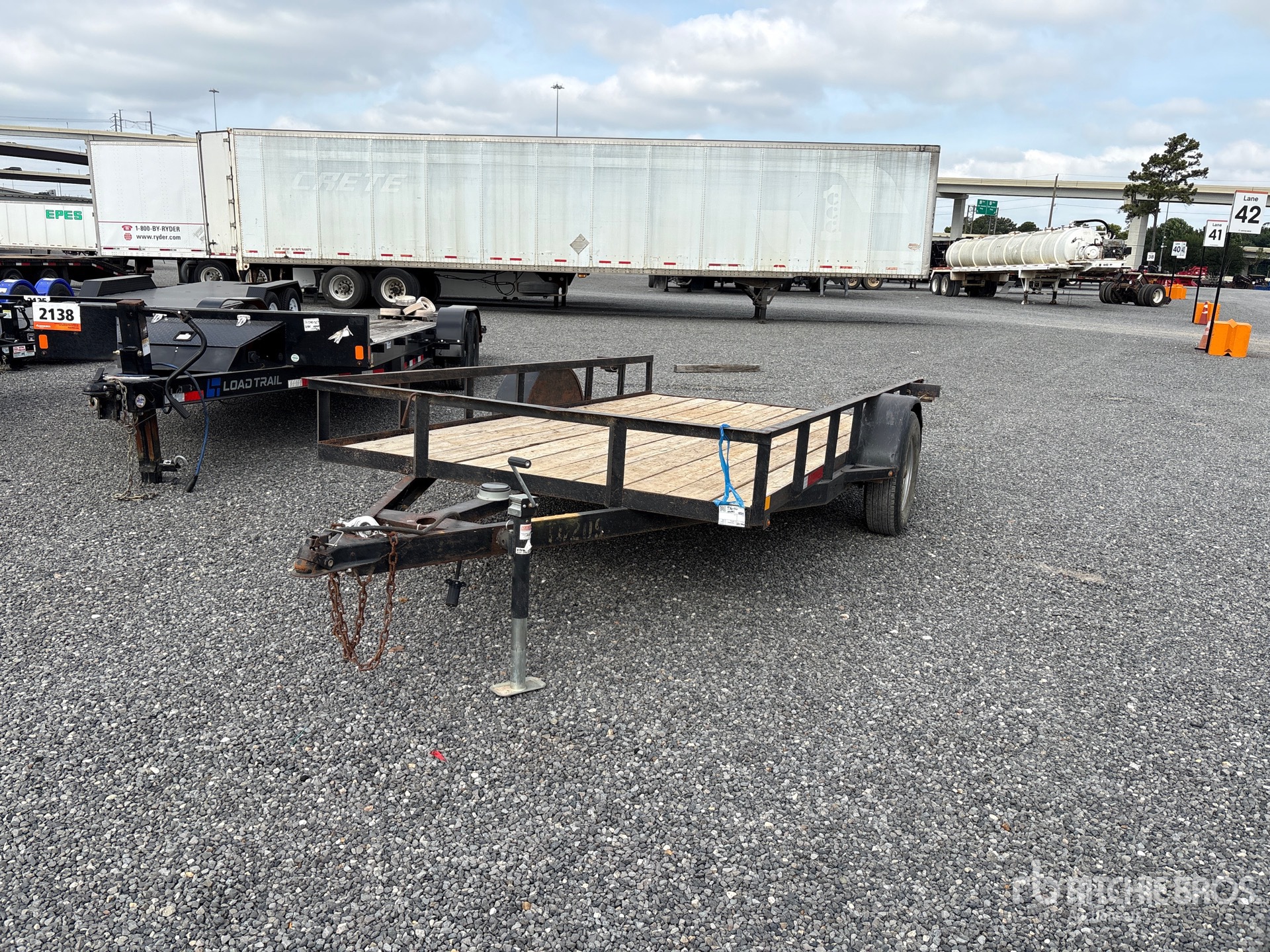 2020 CM Trailers 12 ft S/A Utility Trailer