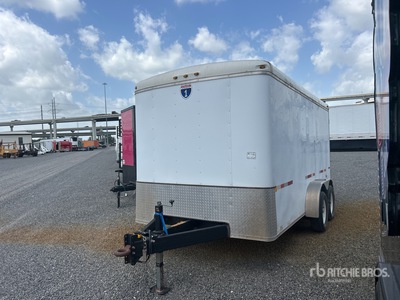 2019 Interstate 1714TA3 14 ft T/A Enclosed Trailer