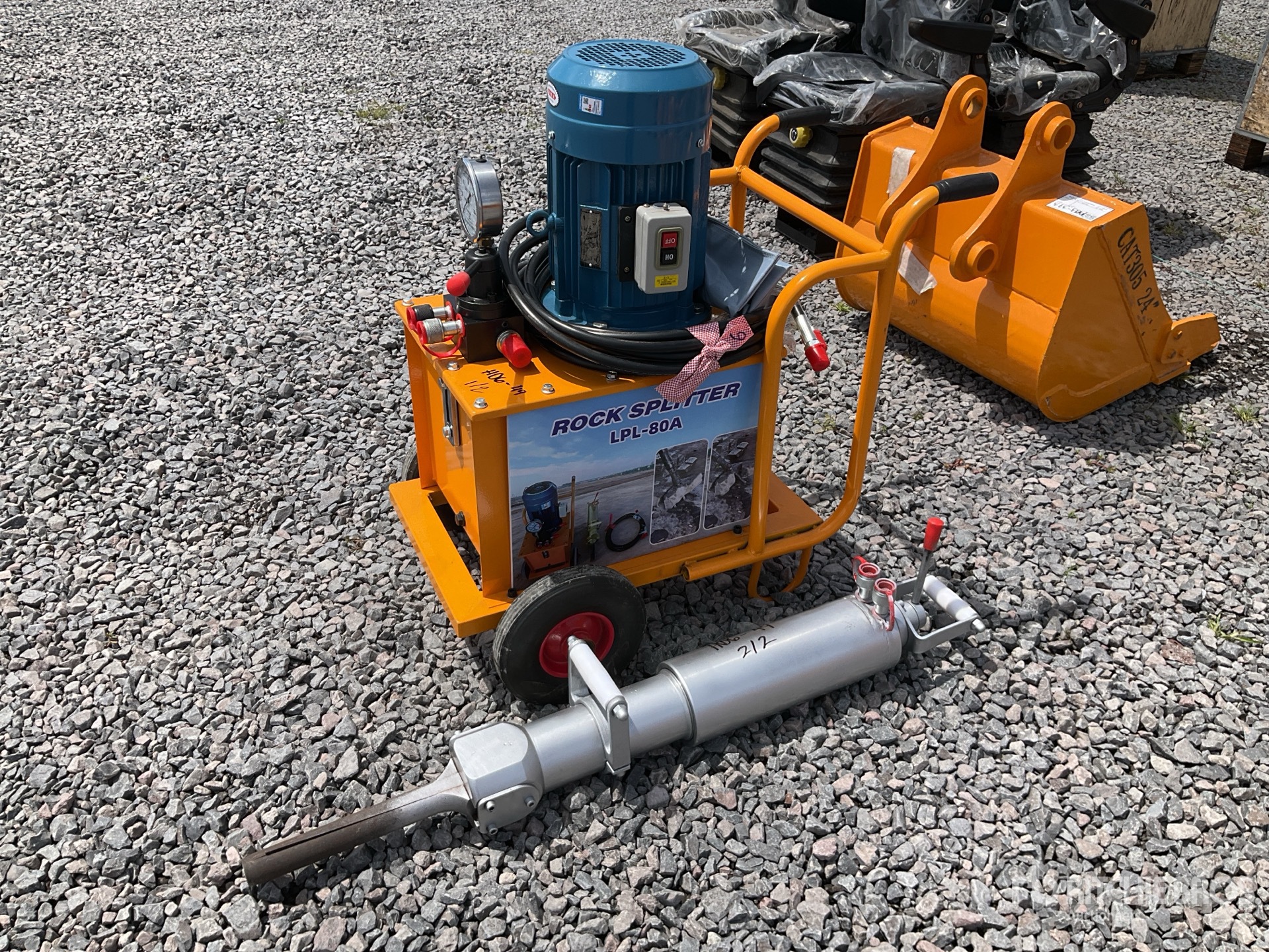 2026 LIONDI LPL-80A Partidora Hidraulica para Rocas (Sin Usar) / Hydraulic Rock Splitter (Unused)