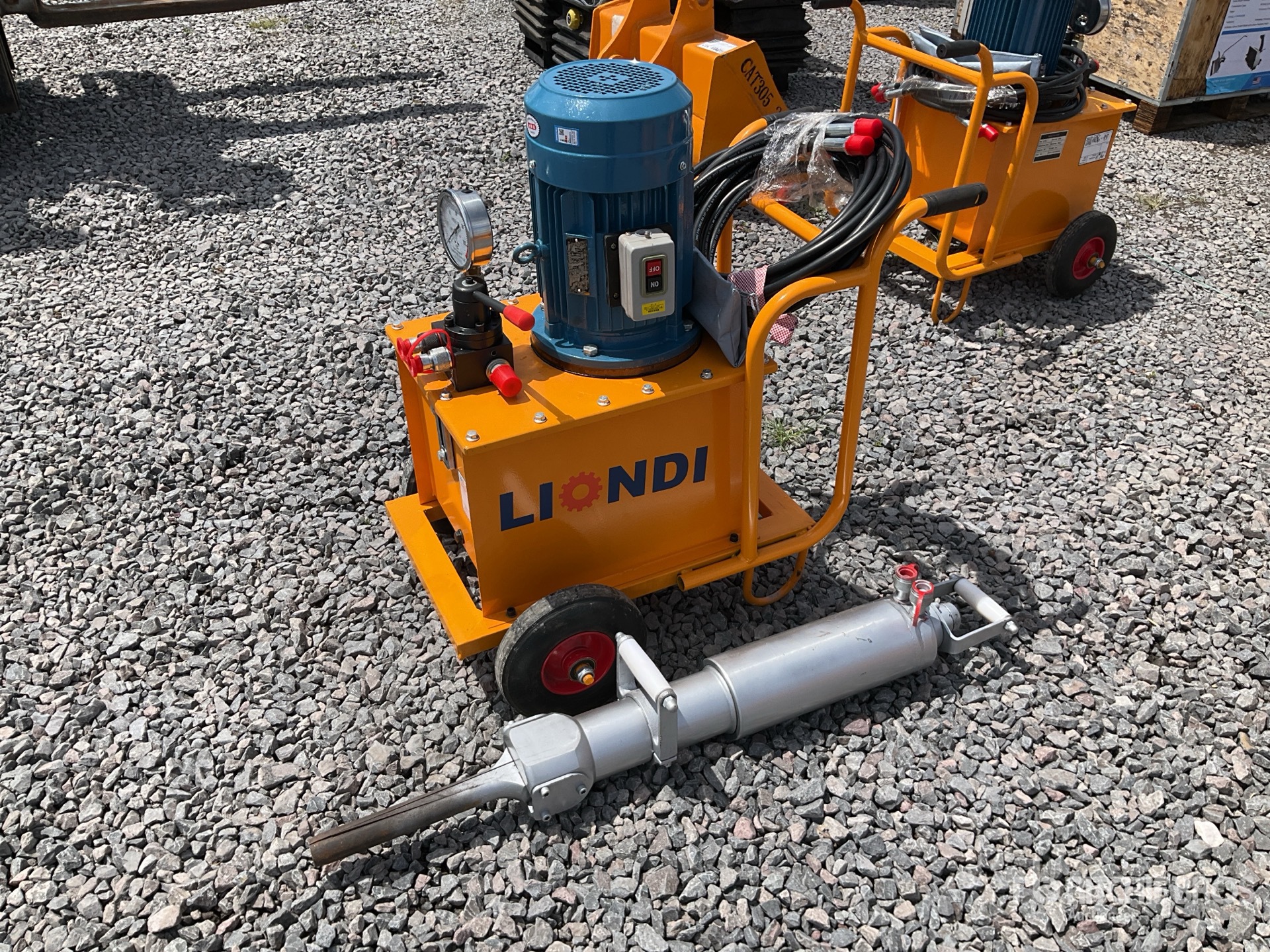 2026 LIONDI LPL-80A Partidora Hidraulica para Rocas (Sin Usar) / Hydraulic Rock Splitter (Unused)