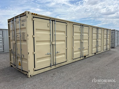 2026 40 ft High Cube Multi-Door Contenedor de almacenamiento