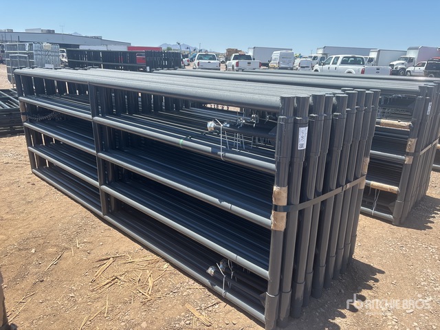 Quantity of (16) RanchMaster RGMG120 12 ft Livestock Gate (Unused)