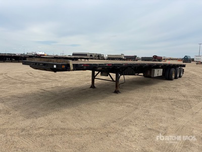 2012 Fontaine 53 ft Tri/A Flatbed Trailer
