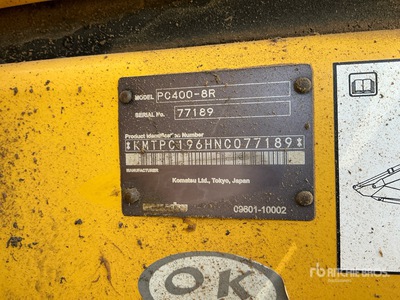 2022 Komatsu PC400-8R Pelle Hydraulique sur Chenilles