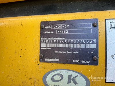 2024 Komatsu PC400-8R Pelle Hydraulique sur Chenilles