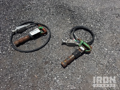 Quantity of (2) Tamco TCH4RQCS Pneumatic Demolition Breakers